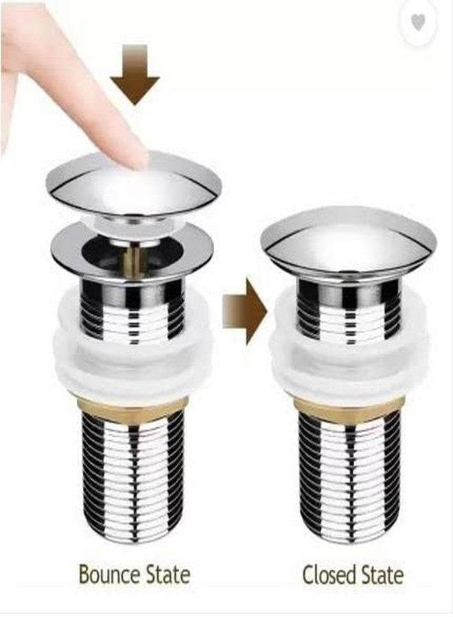 SPAZIO وصلة تصريف Spazio لحوض الغسيل، سدادات حوض عالمية قابلة للفصل مع سلة قابلة للفصل، وصلة حوض غسيل من الفولاذ المقاوم للصدأ، مناسبة لمنافذ التصريف (عبوة من قطعة واحدة) - Image 3